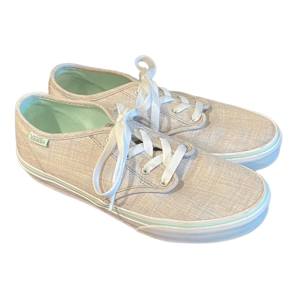 Vans Classic Grey and Turquoise